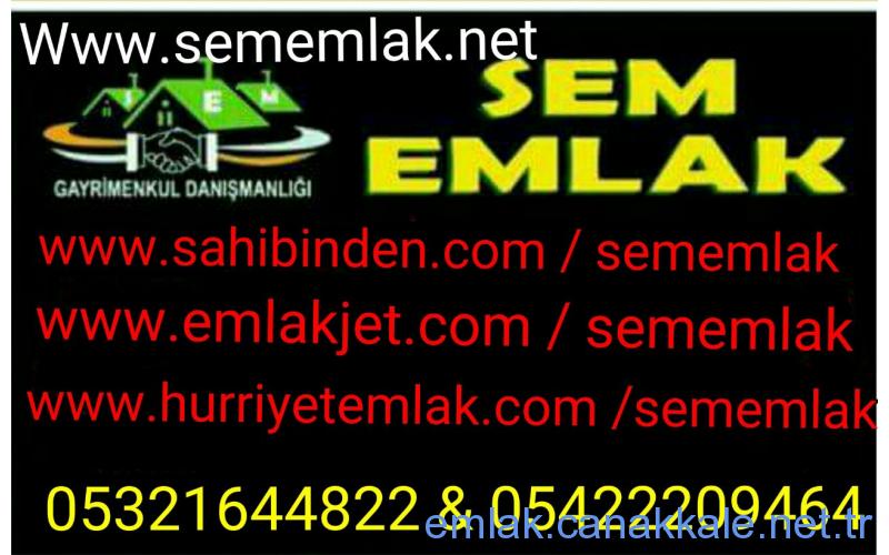 ÇANAKKALE SEM EMLAK DAN LAPSEKİ İĞDELİK KÖYÜNDE YATIRIMLIK ARAZİ